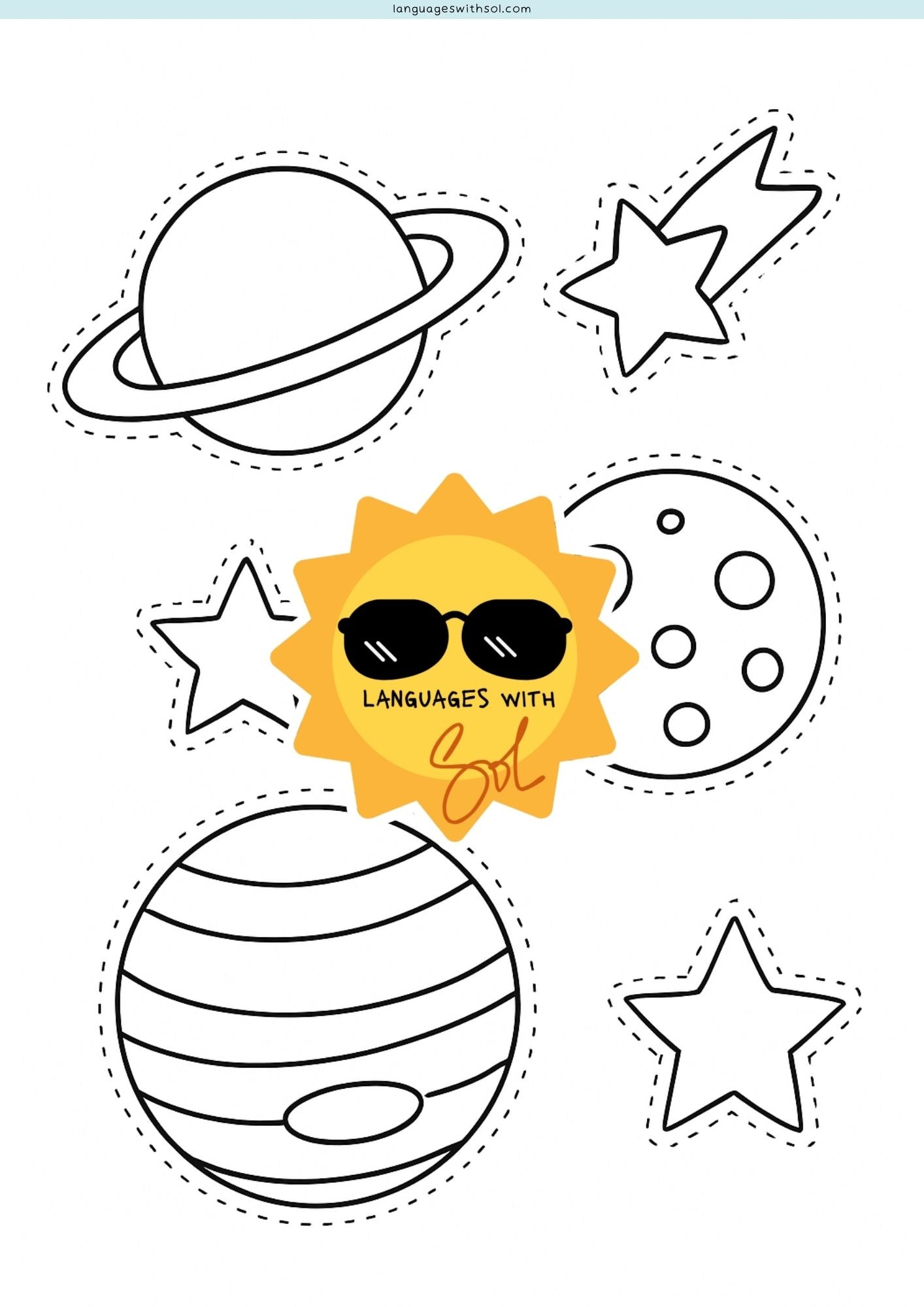 Club de Exploradores Espaciales: Mi cuadernillo de diversión espacial + Bingo espacial