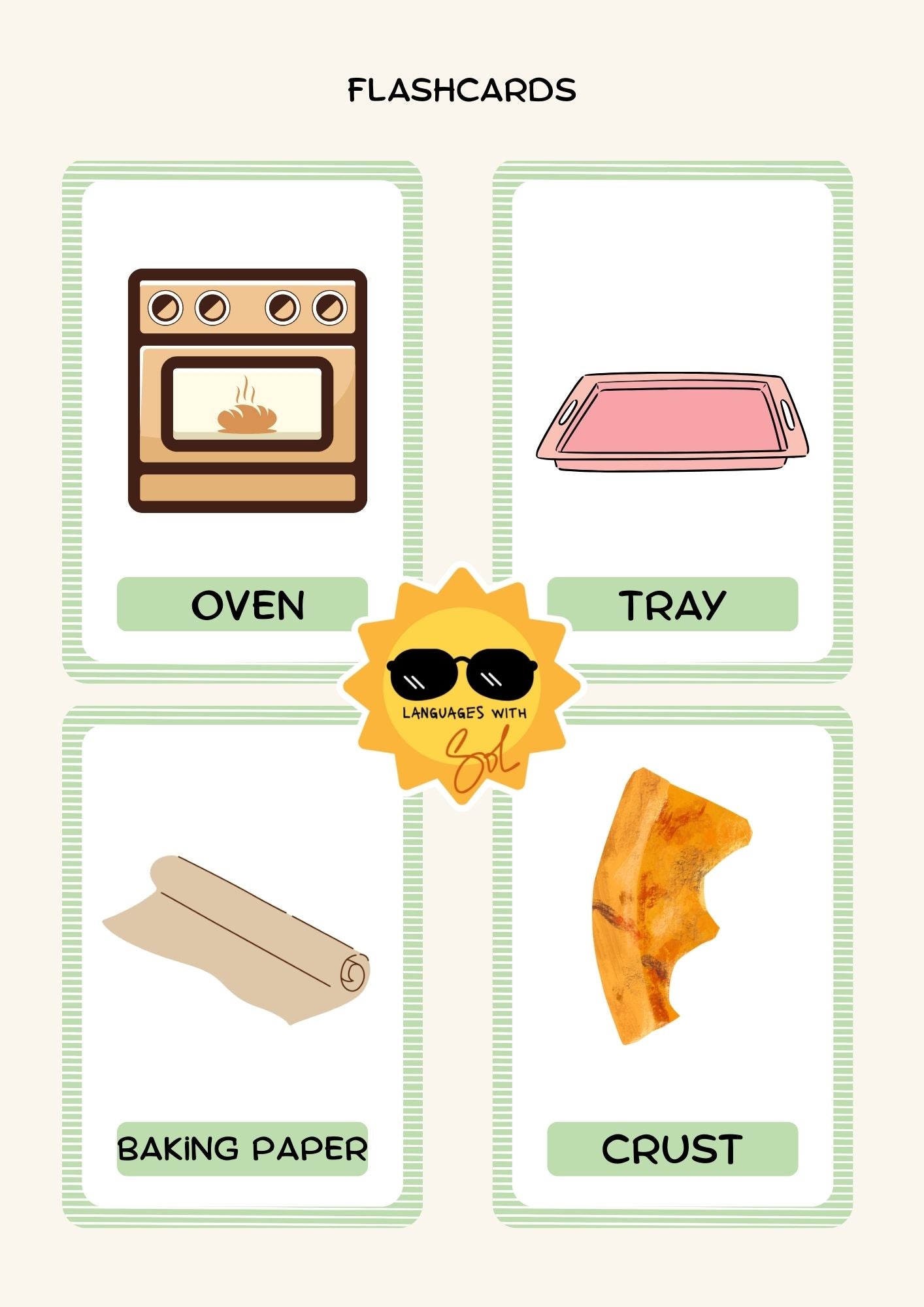 English Lesson on Pizza – Printable Activity Pack