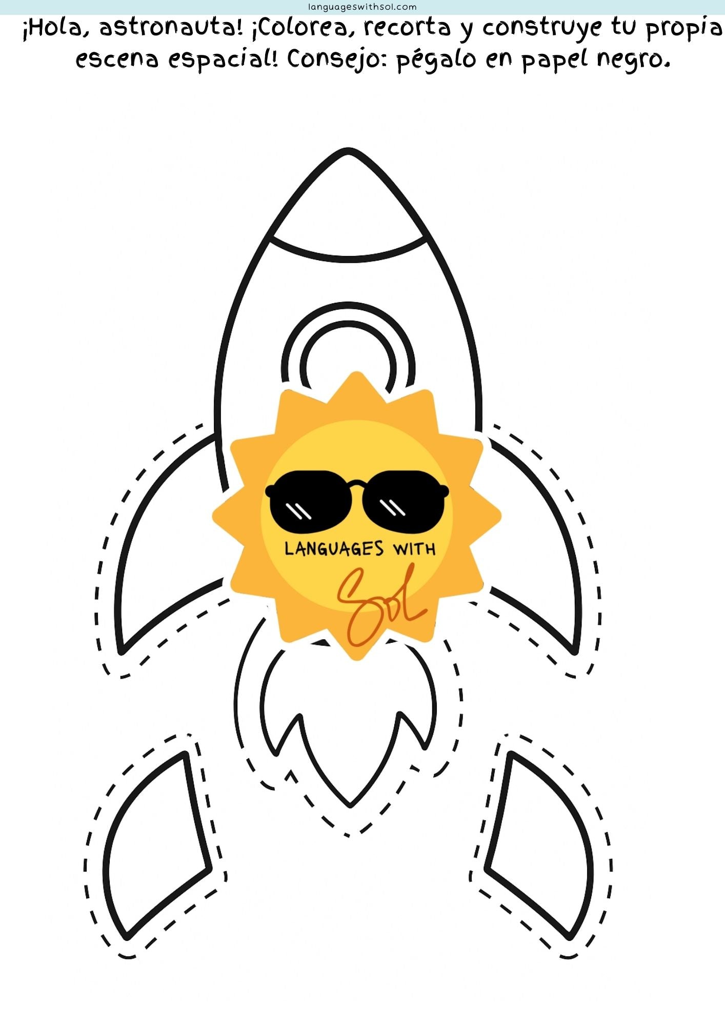 Club de Exploradores Espaciales: Mi cuadernillo de diversión espacial + Bingo espacial