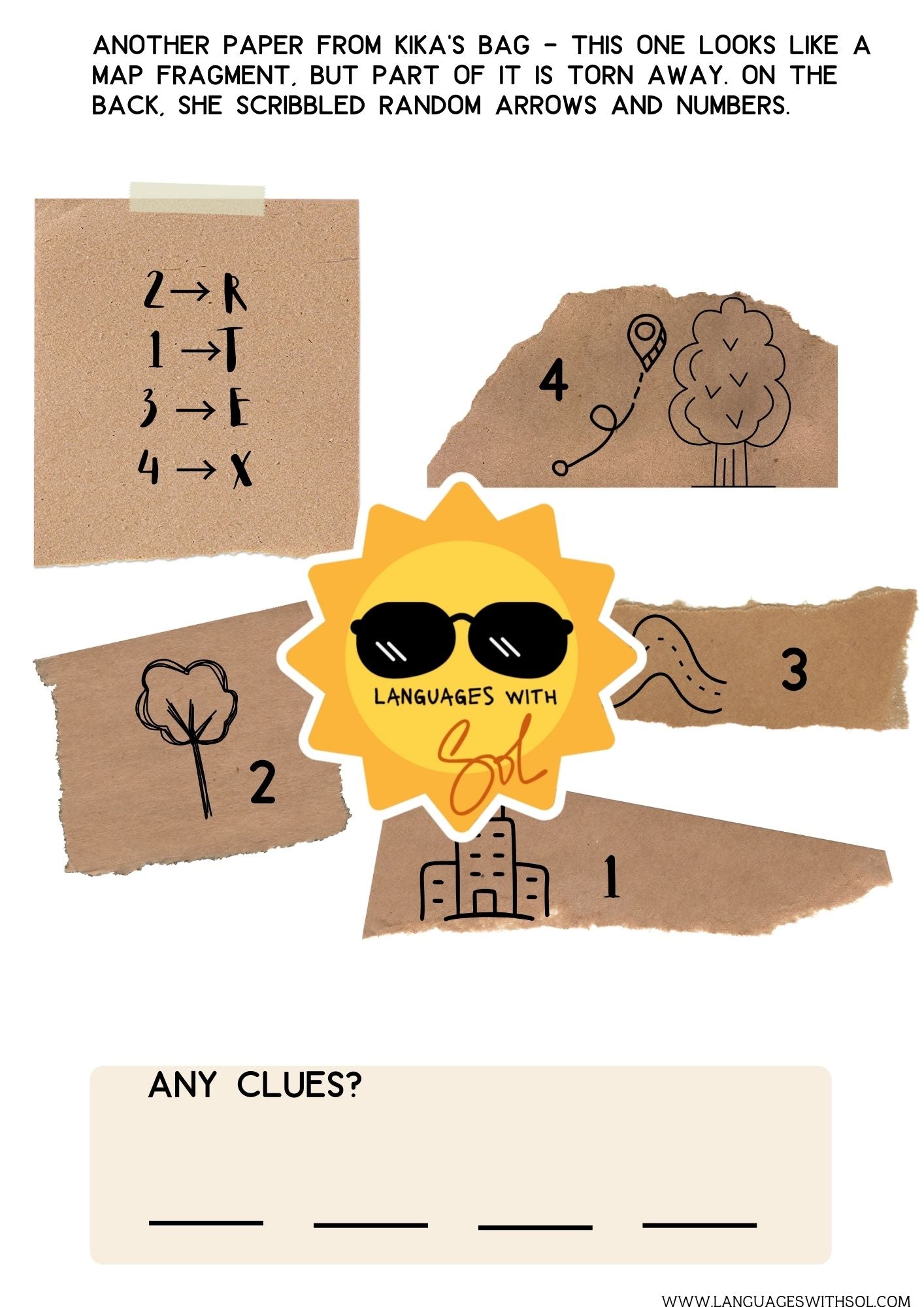 Case of the missing treasure: a detective game