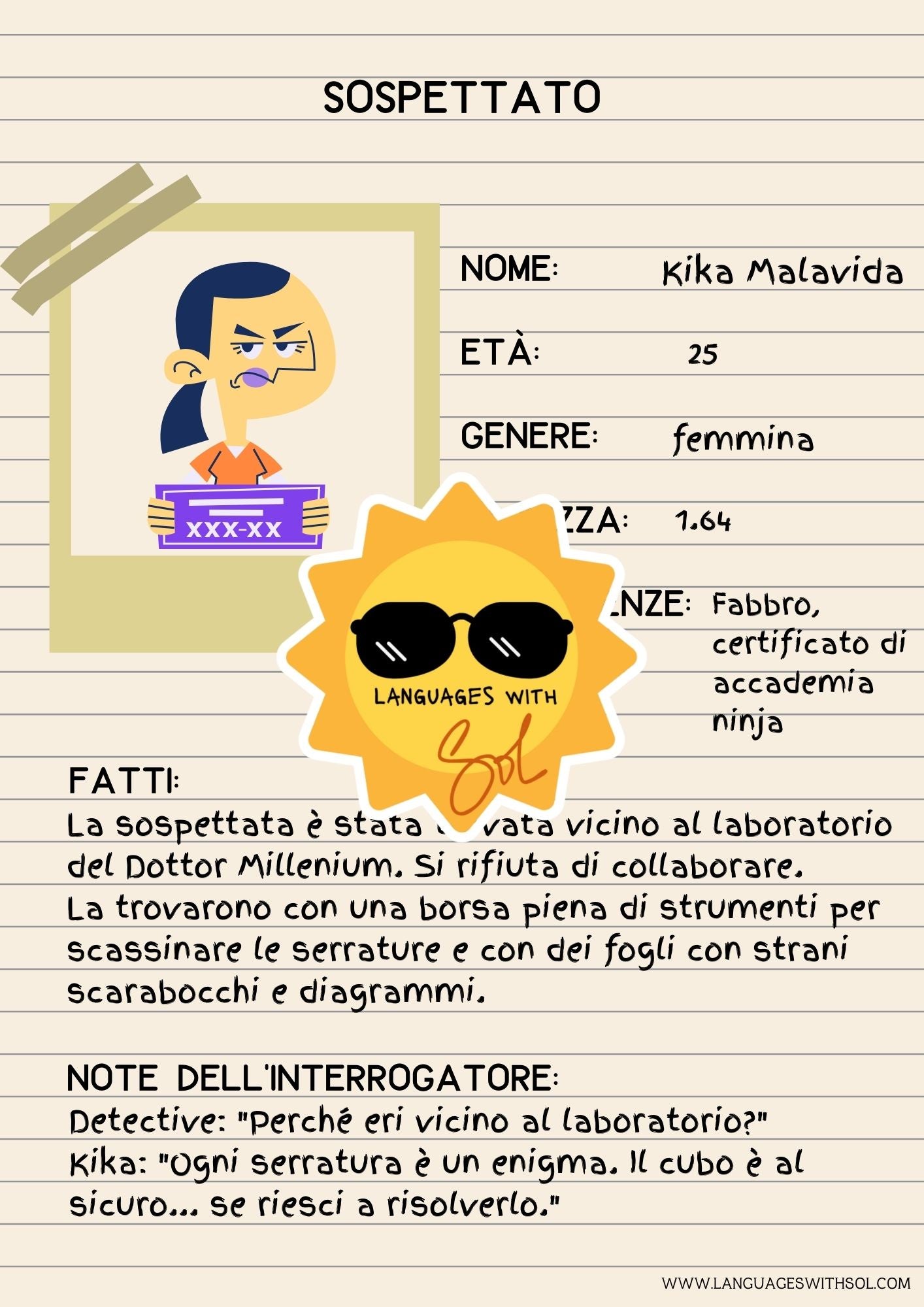Il caso del tesoro tesoro scomparso: un gioco da detective