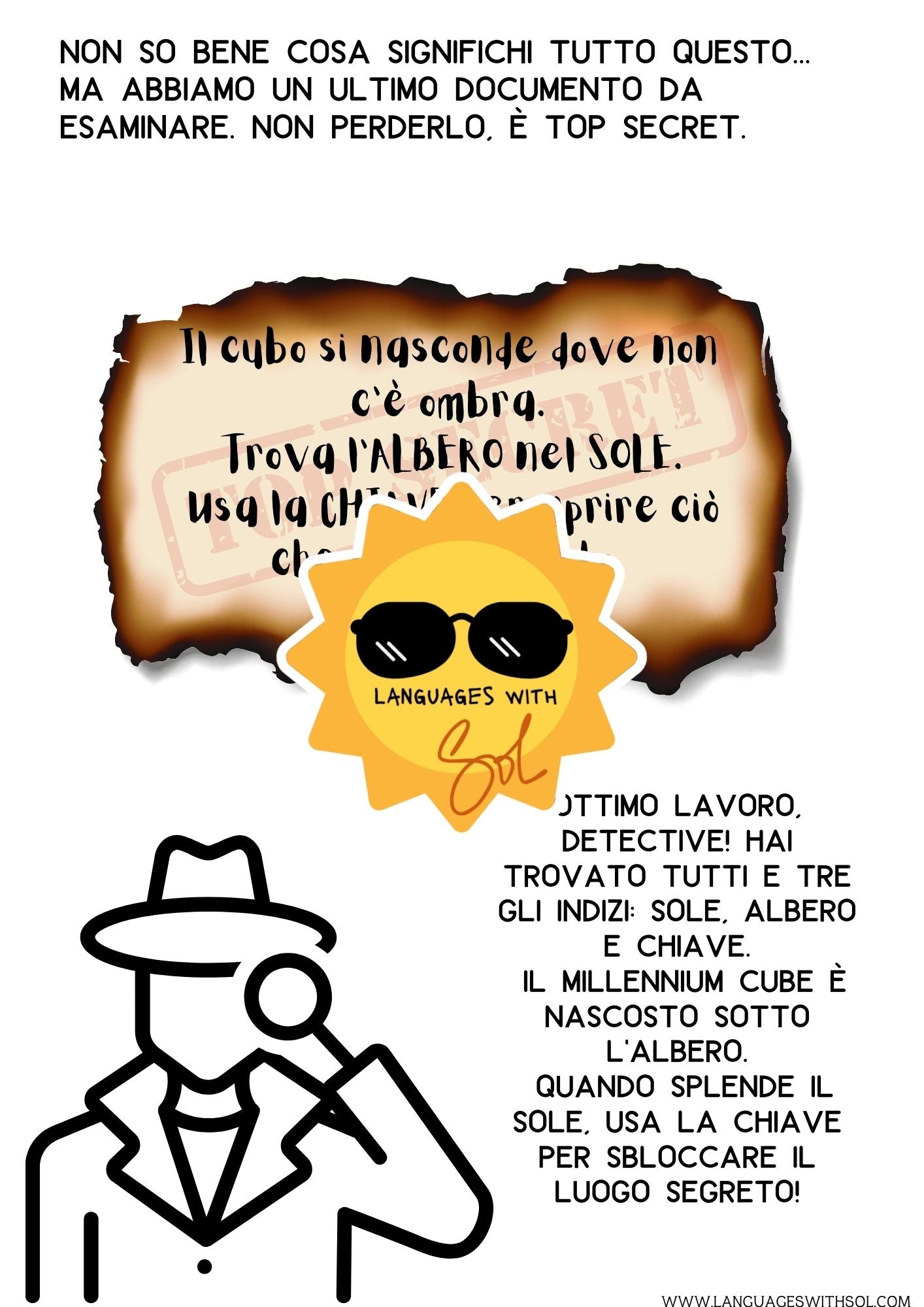 Il caso del tesoro tesoro scomparso: un gioco da detective