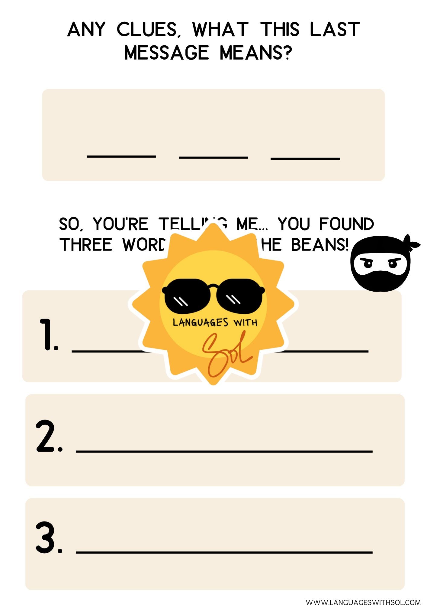 Case of the missing treasure: a detective game