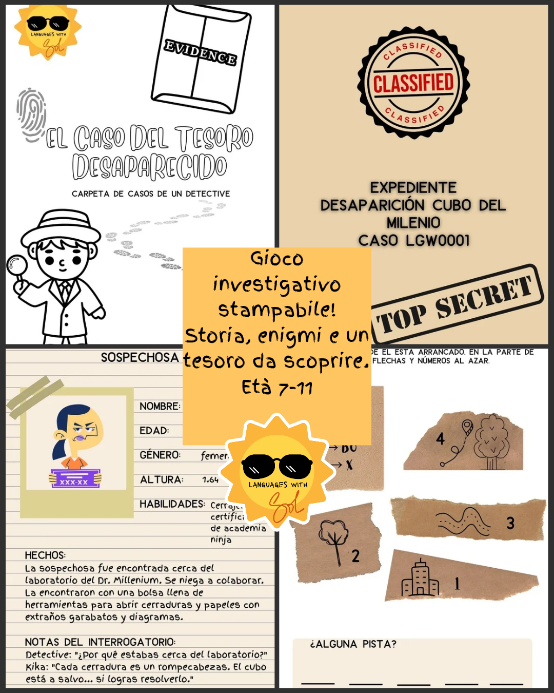 Il caso del tesoro tesoro scomparso: un gioco da detective