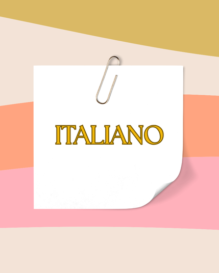 Italian printables
