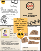 Case of the missing treasure: a detective game