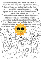 Coconut energy bites + flashcards