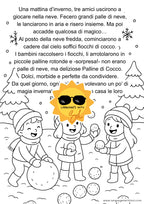 Palline di cocco + flashcards