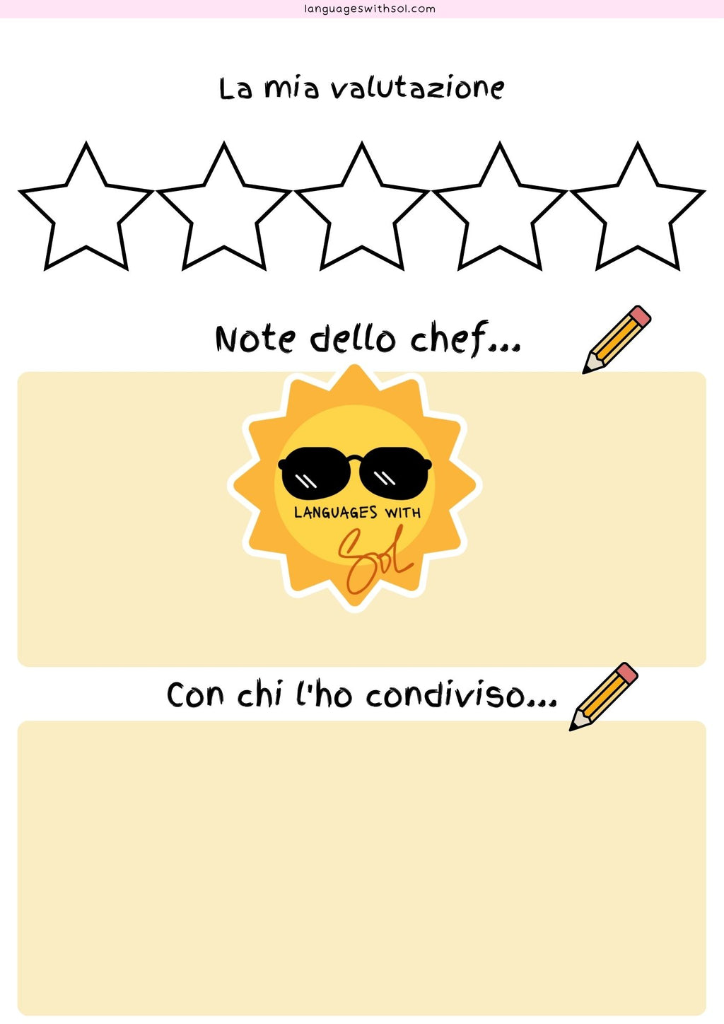 Banana bread: ricetta e libro di attivitià con flashcards
