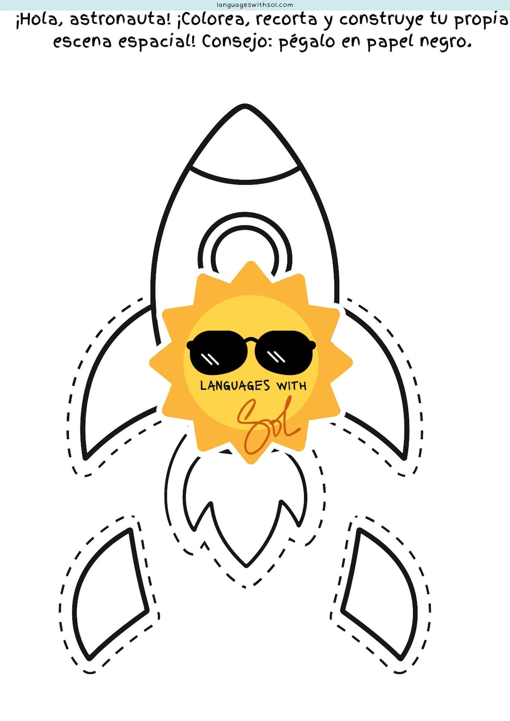 Club de Exploradores Espaciales: Mi cuadernillo de diversión espacial + Bingo espacial
