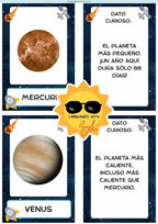 Club de Exploradores Espaciales: Mi cuadernillo de diversión espacial + Bingo espacial