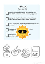Bolitas de coco + flashcards