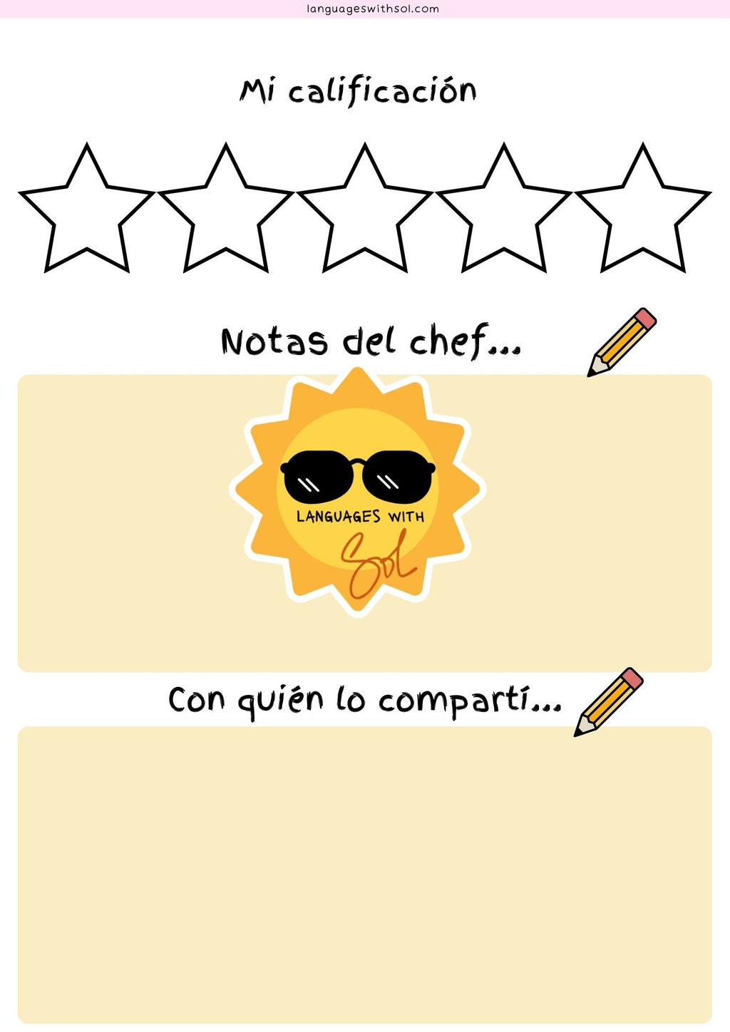 Budín de Banana: Receta y Libro de Actividades con Flashcards