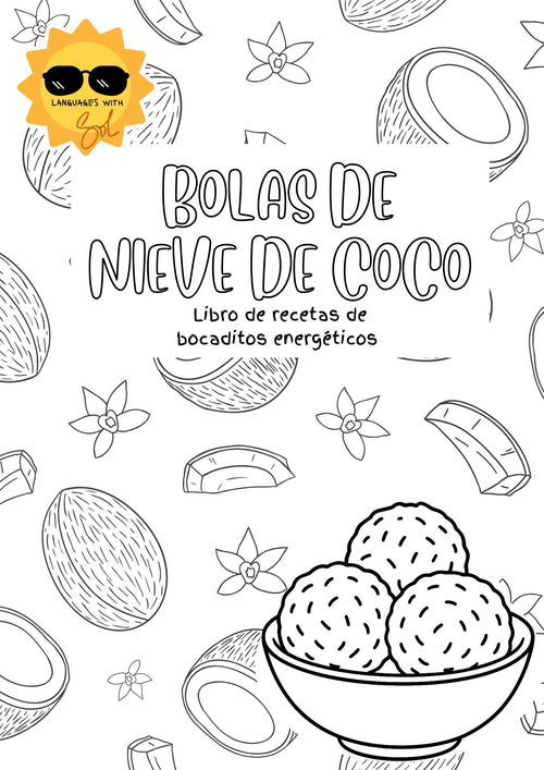Bolitas de coco + flashcards