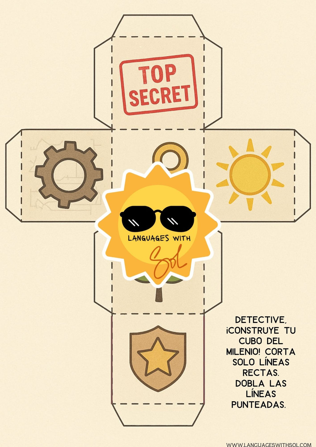 El caso del tesoro desaparecido. Juego de detective en español