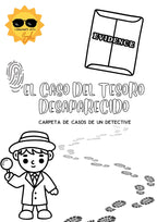 El caso del tesoro desaparecido. Juego de detective en español
