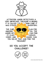 Case of the missing treasure: a detective game