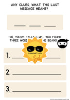Case of the missing treasure: a detective game