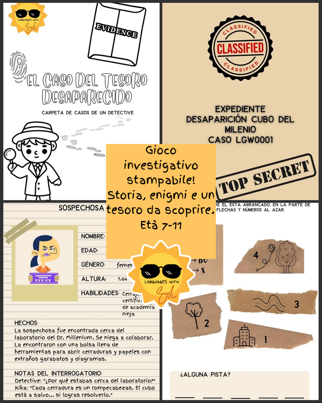 Il caso del tesoro tesoro scomparso: un gioco da detective